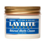 Layrite Deluxe Natural Matte Cream – Water Soluble 120gr ( medium hold / matte finish )